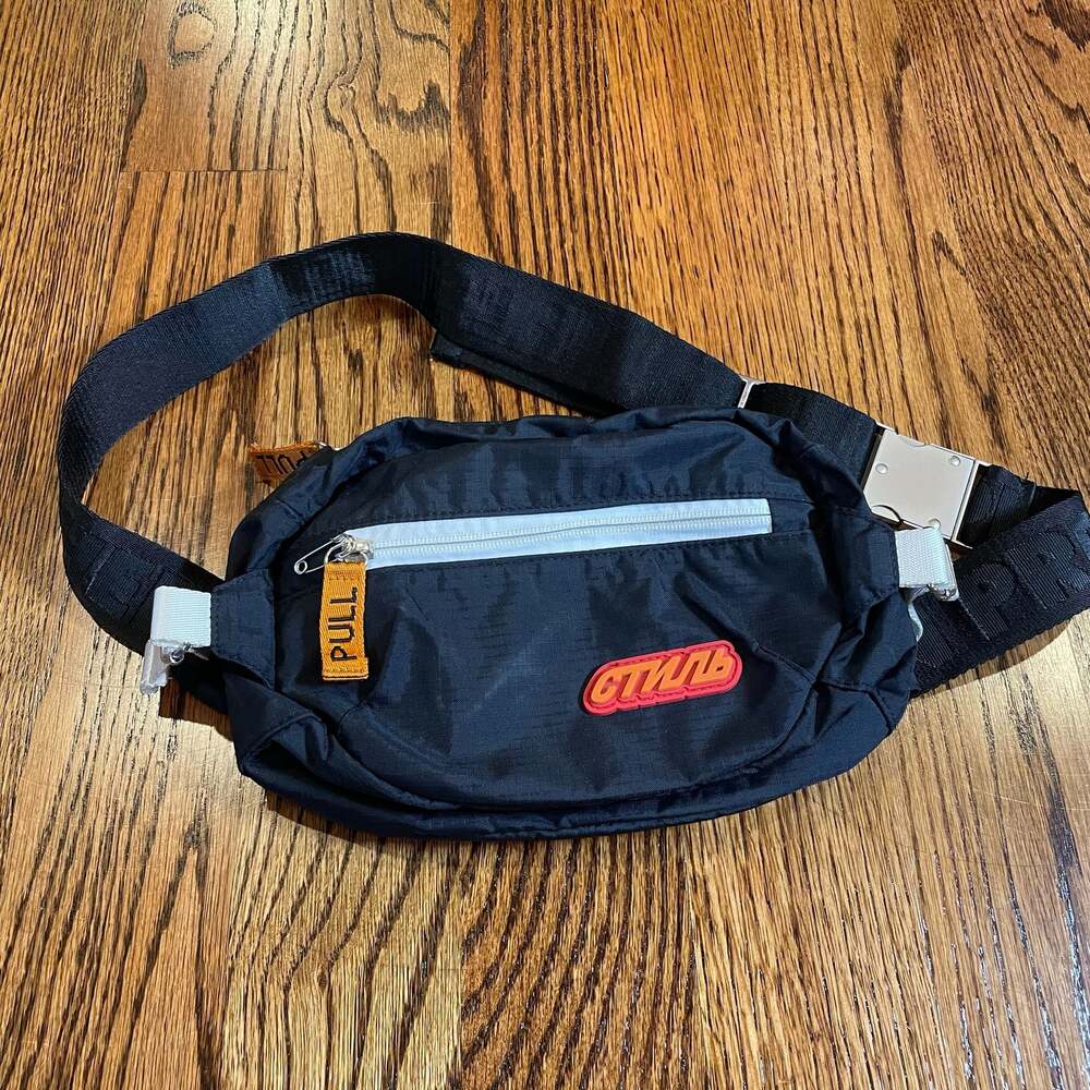Heron Preston Fanny Pack Black